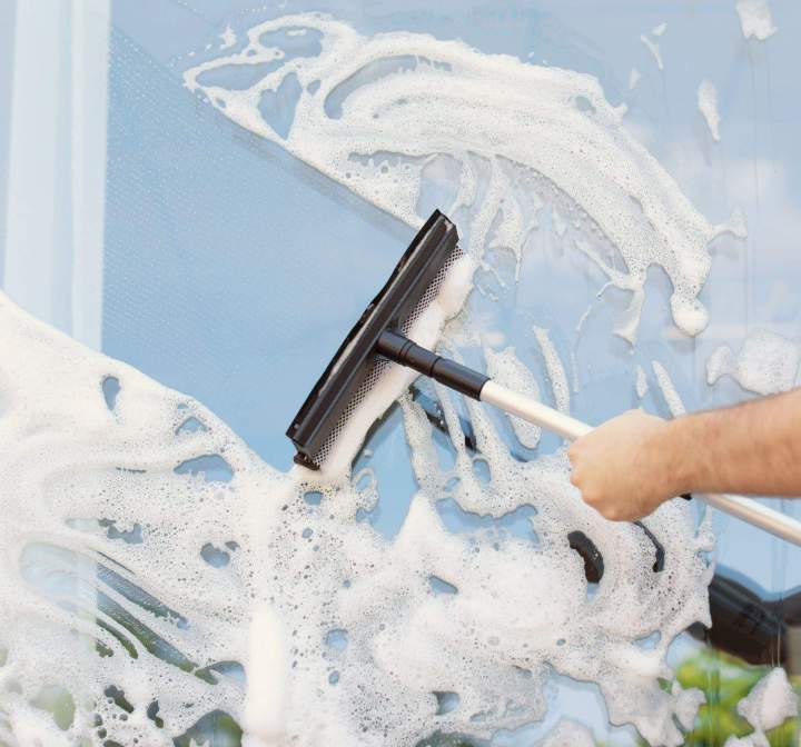 Un nettoyage minutieux des vitres